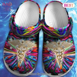 Nurse Hippie Trippy Psychedelic Outdoor Shoes Birthday Gift For Men Women Friend