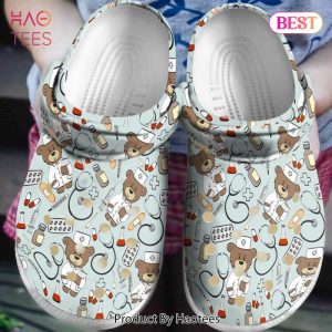 Nurse Nursing Life Rubber Crocs Clog Shoes Comfy Footwear