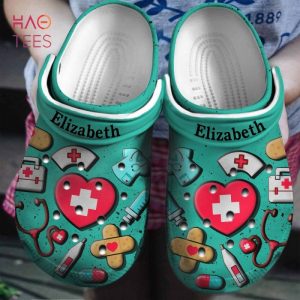 Nurse Personalized Crocs Shoes With Symbols