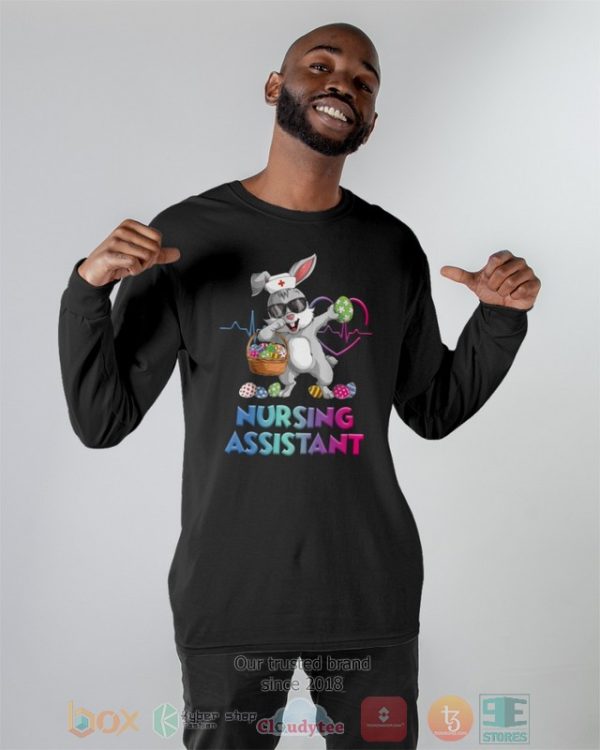 Nursing Assistant Bunny Dabbing Shirt