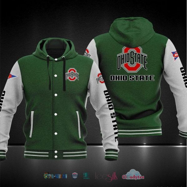 Ohio State Buckeyes Baseball Hoodie Jacket