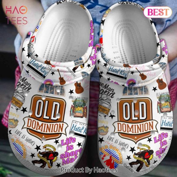 Old Dominion Music Crocs Crocband Clogs Shoes Comfortable For Men Women and Kids Exclusive