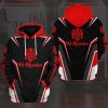 Old Milwaukee Red Black 3D Hoodie