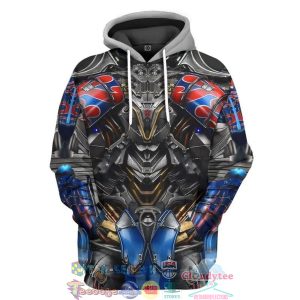 Optimus Prime Cosplay Transformers 3D Hoodie