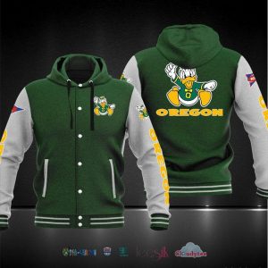 Oregon Ducks Baseball Hoodie Jacket