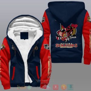 Ottawa Senators Nhl Tom And Jerry Fleece Hoodie