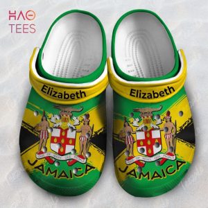 Out of Many One People Jamaica Flag Personalized Clog Crocs Shoes