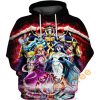 Overlord All Characters Hoodie 3D