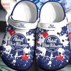 Pabst Blue Ribbon Crocs Shoes