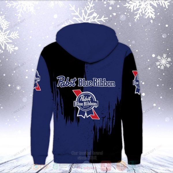 Pabst Blue Ribbon Fleece Zip Hoodie