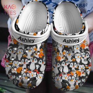 Penguin Personalized Crocs Shoes With Your Name