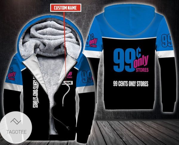 Personalized 99 Cents Only Stores Fleece Hoodie