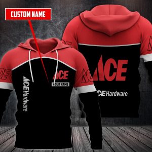 Personalized Ace Hardware Custom 3D Fleece Hoodie