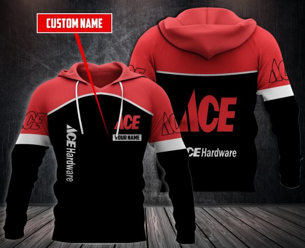 Personalized Ace Hardware Custom 3D Fleece Hoodie