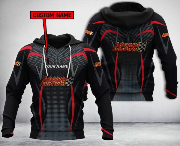 Personalized Advance Auto Parts Black Custom All Over Print 3D Hoodie