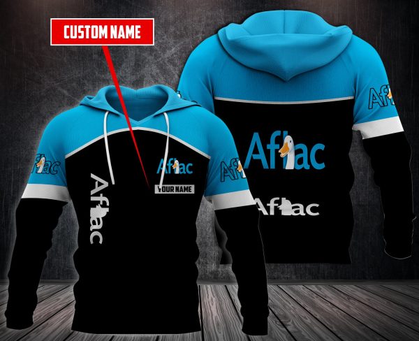 Personalized Aflac Custom 3D Fleece Hoodie