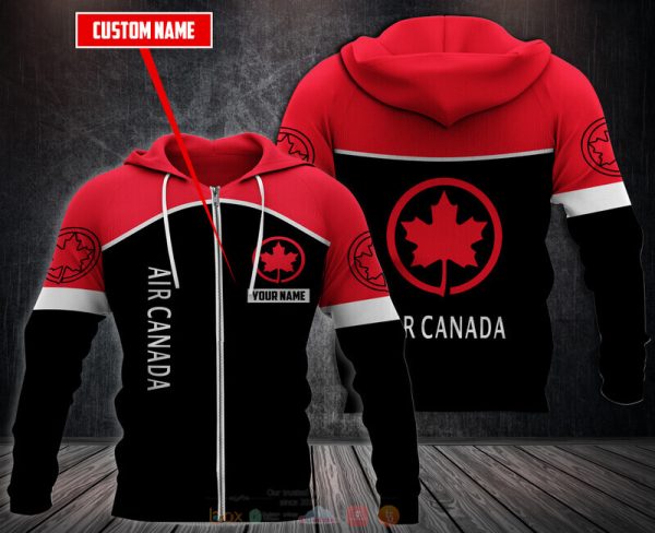 Personalized Air Canada 3D Fleece Hoodie