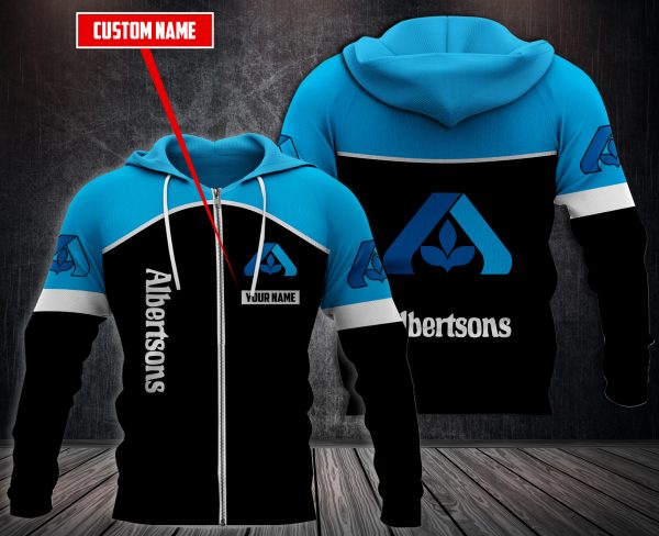 Personalized Albertsons 3D Fleece Hoodie