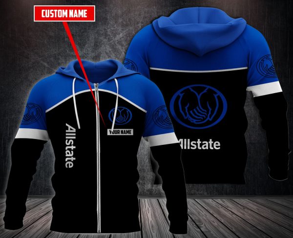 Personalized Allstate 3D Fleece Hoodie