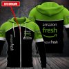 Personalized Amazon Fresh 3D Fleece Hoodie