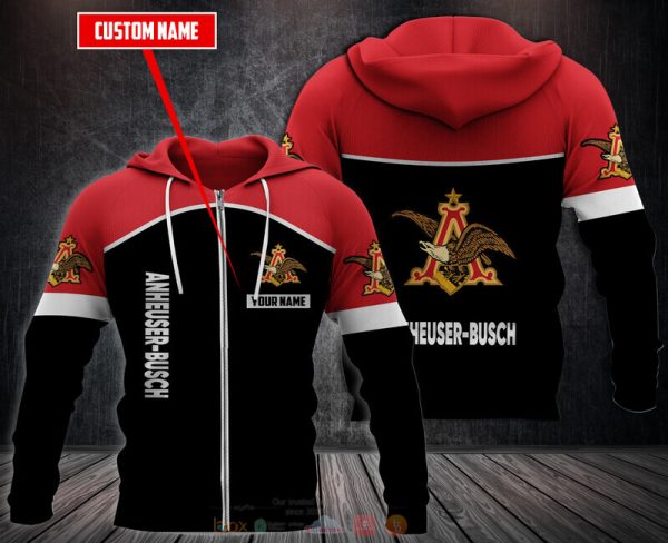 Personalized Anheuser-Busch 3D Fleece Hoodie