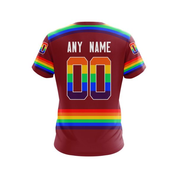 Personalized Arizona Coyotes Nhl Lgbt Pride 3D Shirt