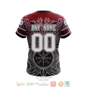 Personalized Arizona Coyotes Nhl Norse Viking Symbols Custom 3D Shirt