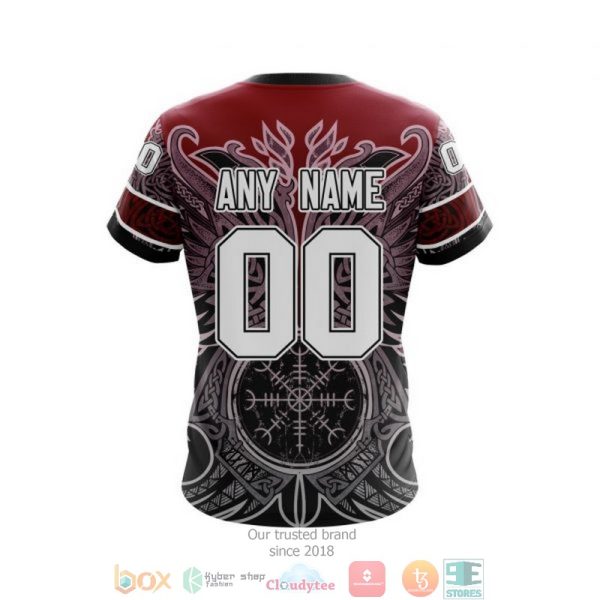 Personalized Arizona Coyotes Nhl Norse Viking Symbols Custom 3D Shirt