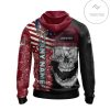 Personalized Arizona Coyotes Skull Hoodie