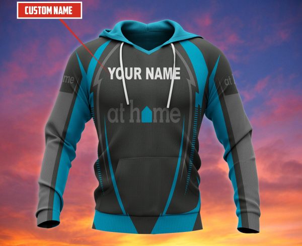 Personalized At Home Custom All Over Print 3D Hoodie