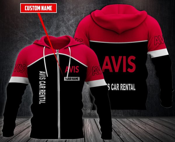 Personalized Avis Car Rental Custom Hoodie