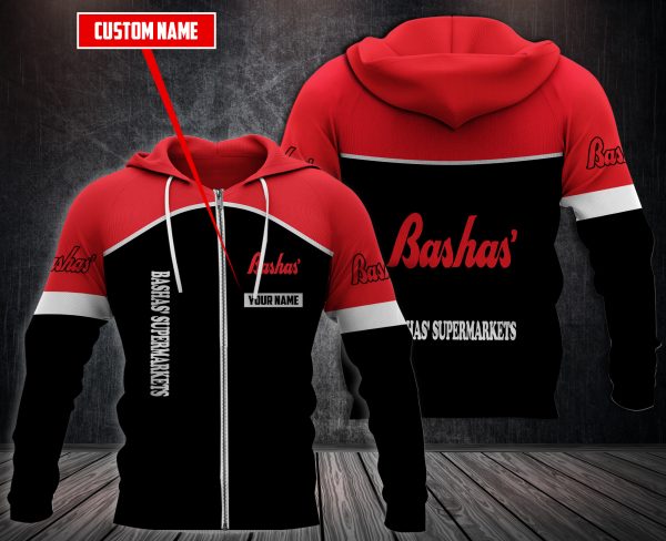 Personalized Bashas’ Supermarkets 3D Fleece Hoodie