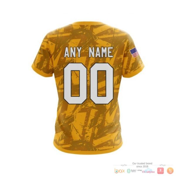 Personalized Boston Bruins With American Flag 3D Shirt