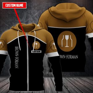 Personalized Brown-Forman Corporation 3D Fleece Hoodie