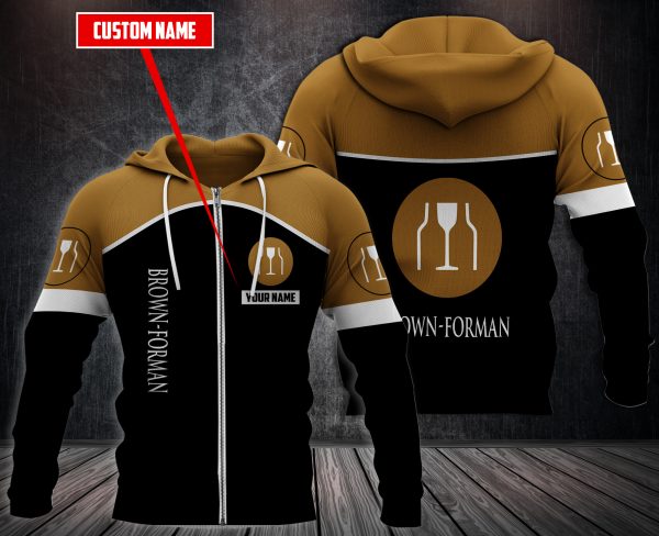 Personalized Brown-Forman Corporation 3D Fleece Hoodie