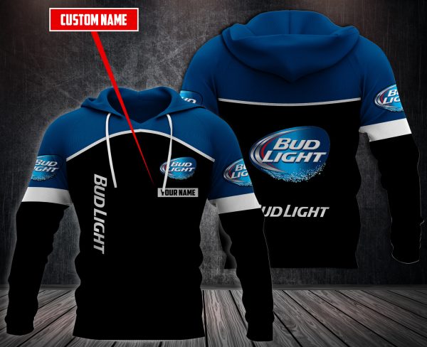 Personalized Bud Light 3D Fleece Hoodie