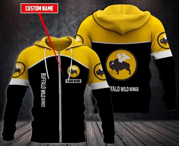 Personalized Buffalo Wild Wings 3D Fleece Hoodie