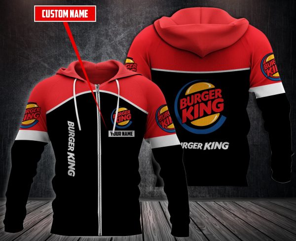 Personalized Burger King Custom 3D Hoodie