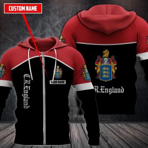 Personalized C.R. England 3D Fleece Hoodie