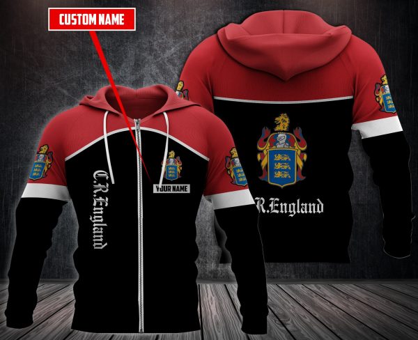 Personalized C.R. England 3D Fleece Hoodie