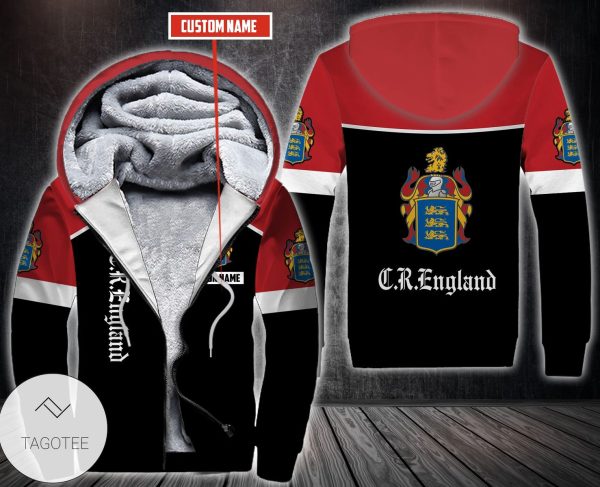 Personalized C.R. England Fleece Hoodie