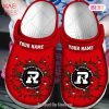 Personalized CFL Ottawa Redblacks Broken Wall Crocs