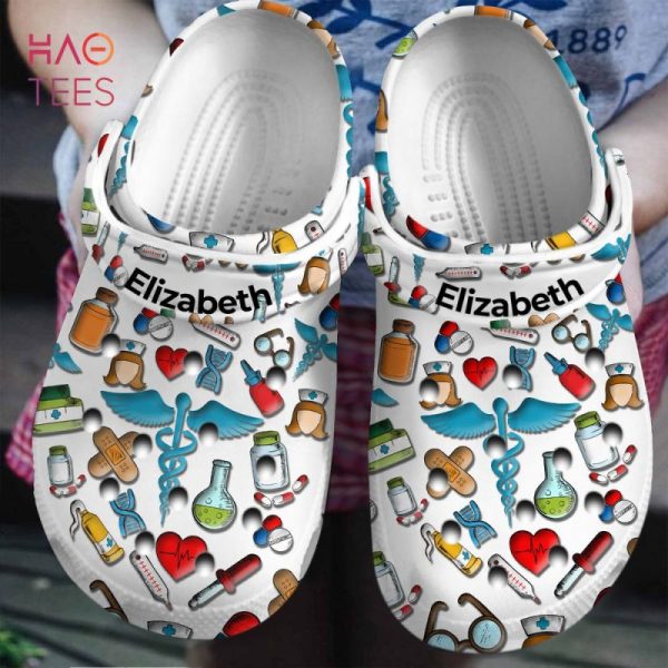 Personalized CNA Clog Crocs Shoes Best Gifts For CNA