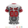 Personalized Calgary Flames Nhl Norse Viking Symbols Custom 3D Shirt