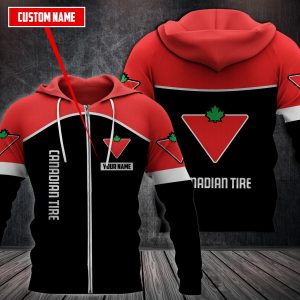 Personalized Canadian Tire 3D Fleece Hoodie