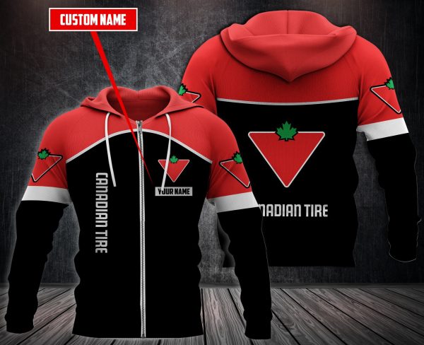 Personalized Canadian Tire 3D Fleece Hoodie