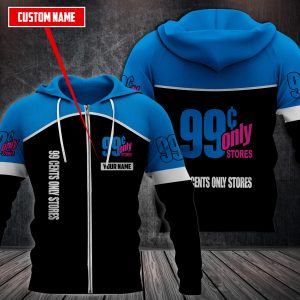 Personalized Cents Only Stores 3D Fleece Hoodie