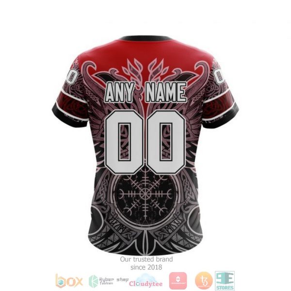 Personalized Chicago Blackhawks Nhl Norse Viking Symbols Custom 3D Shirt