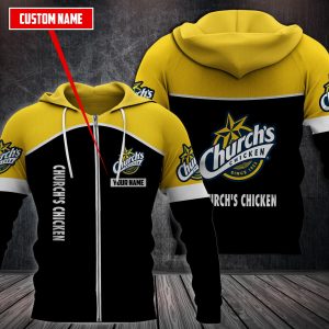 Personalized Church’S Chicken 3D Fleece Hoodie