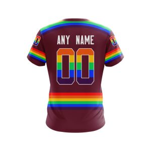 Personalized Colorado Avalanche Nhl Lgbt Pride 3D Shirt